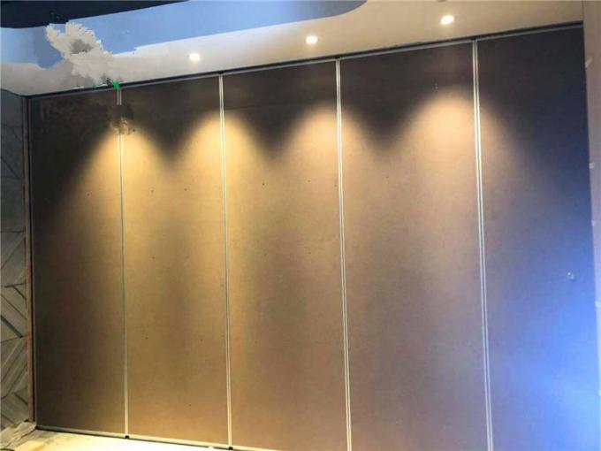 MDF Customized Soundproof Sliding Movable Partition Walls Board For Banquet Hall 1