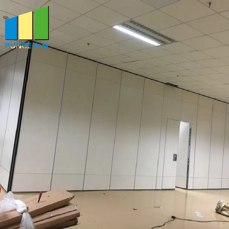 MDF Folding Partition Moveable Walls Panels Operable Soundproof Partitions For Office