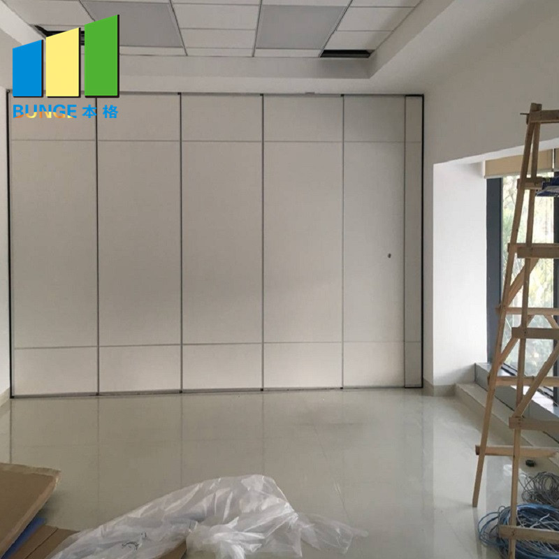 MDF Folding Partition Moveable Walls Panels Operable Soundproof Partitions For Office