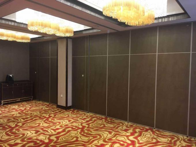MDF Movable Sound Proof Partitions Telescopic Sleeve Panel For Hotel 1