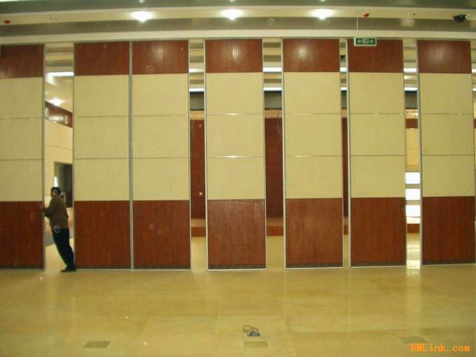 MDF Movable Sound Proof Partitions Telescopic Sleeve Panel For Hotel 2