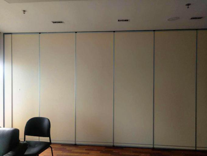MDF Moveable Operable Partition Wall Panels For Conference Room / Exhibition Hall 0