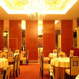 MDF Panel System Operable Sliding Partition Walls Sound Reduction