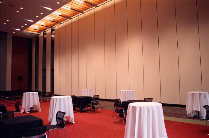 MDF Panel System Sound Proof Movable Partition Panel for Meeting Room 0