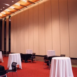 MDF Panel System Sound Proof Movable Partition Panel for Meeting Room