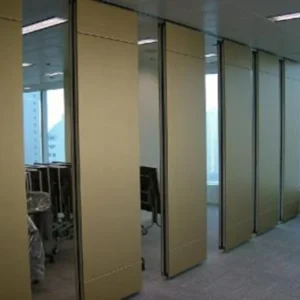 MDF Soundproof Fabric Acoustic Partition Walls Interior Divider For Hotel
