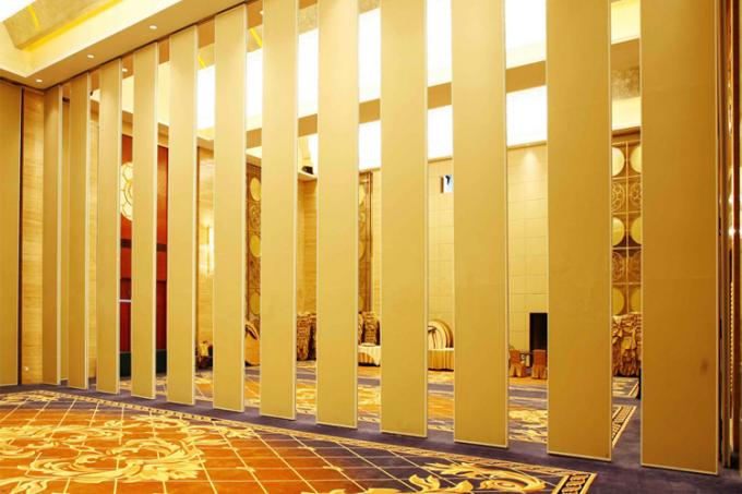 MDF Top Gypsum Board Office Portable Movable Partition Walls Fabric Partition Folding Doors For Hotel 1