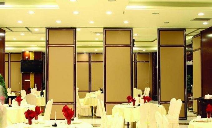 MDF Top Gypsum Board Office Portable Movable Partition Walls Fabric Partition Folding Doors For Hotel 2