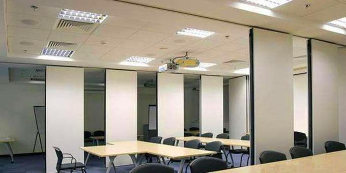 Meeting Room Folding Doors Full Height Office Partition Commercial Mobile Walls 0