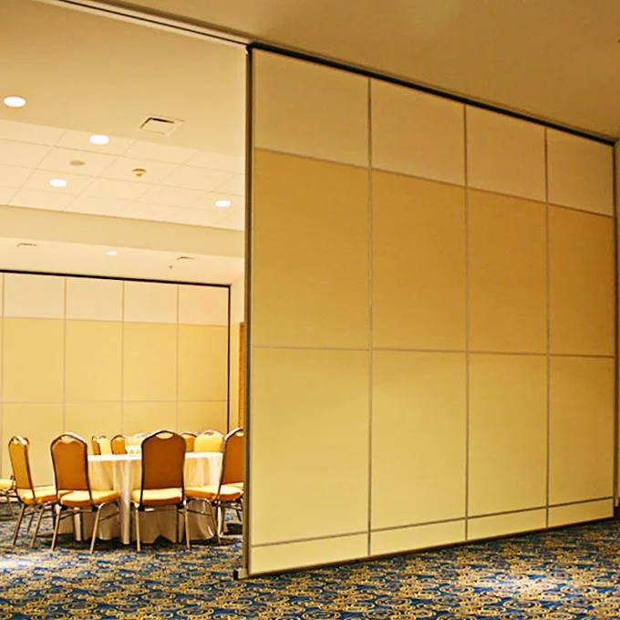 Meeting Room Folding Partition Walls With Pass Through Door Access 1