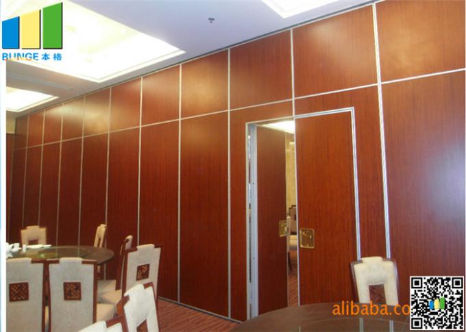 Meeting Room Hotel Wall Partition Sliding Folding Partition 45 db Rw 0