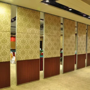 Meeting Room MDF Folding Partiion Walls , Hotel Operable Partition Walls