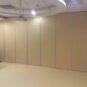 Meeting Room Movable Partition Walls / Sound Insulation Folding Panel Partitions