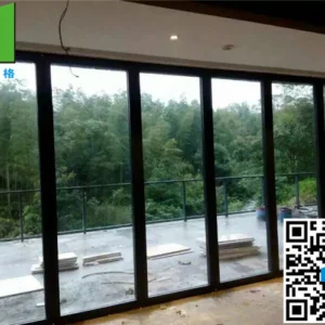Meeting Room Sliding Folding Glass Wall Partition Panels 12mm ~ 0.5 Inch