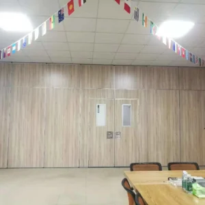 Meeting Room Sliding Soundproof Partition Wall Aluminum Alloy Profile