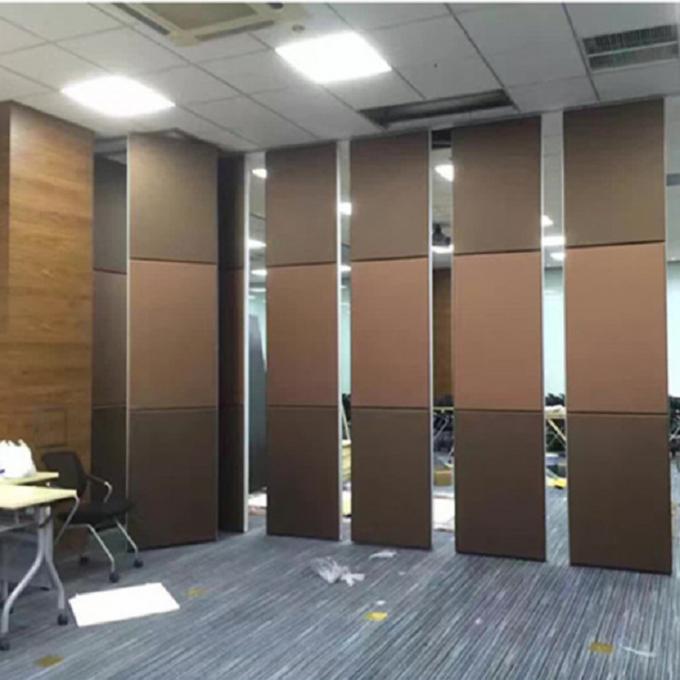 Meeting Room Soundproof Movable Partition Door Suspend Acoustic Operable Wall 0