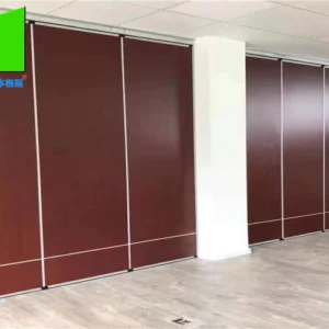 Meeting Room Soundproof Sliding Folding Partition Moveable Walls For School Classroom