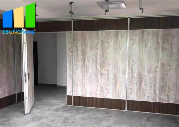 Meeting Room Soundproof Sliding Folding Partition Moveable Walls For School Classroom 0