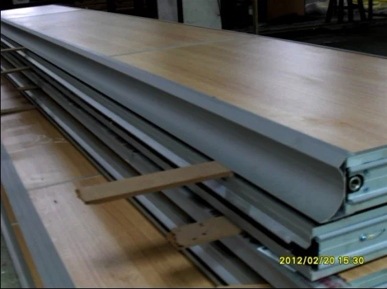 Meeting Room Wooden Partition Wall Aluminum Sound Proof Doors 1