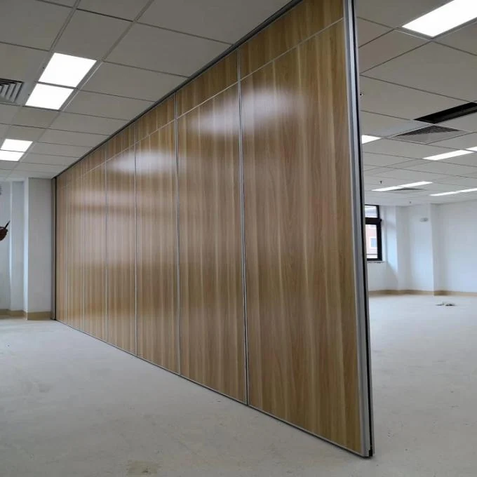 Melamine Acoustic Movable Partition Walls With Aluminum Frame 1