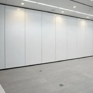 Melamine Board Decorative Acoustic Folding Doors / Noise Cancelling Room Dividers