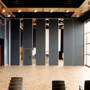 Melamine Board Movable Partition Walls , Aluminum Sliding Room Partitions