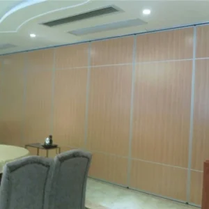 Melamine / Fabric Surface Acoustic Commercial Folding Room Dividers for Office