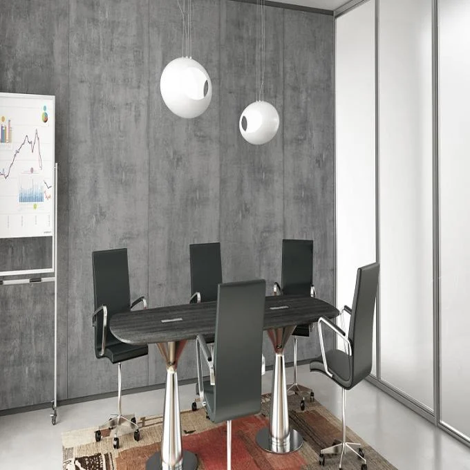 Melamine Finish Acoustic Rotating Sliding Movable Partition Walls For Exhibition Hall 1