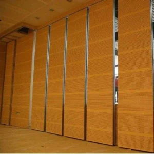 Melamine Finish Operable Office Partition Wall / Sliding Folding Partitions