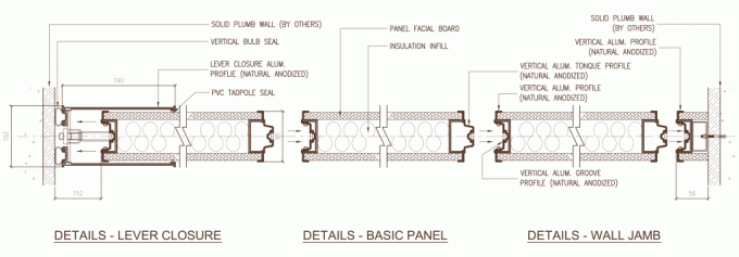 Melamine Finish Wood Partition Panels / Aluminum Room Dividers 0
