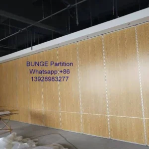 Melamine Finished MDF Board Folding Partition Walls Width 500mm - 1230mm