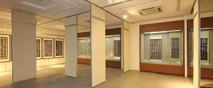 Melamine Finished Sliding Partition Walls Top Hanging System For Classroom