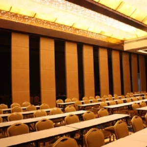 Melamine Movable Conference Room Partition Walls 85mm Thickness