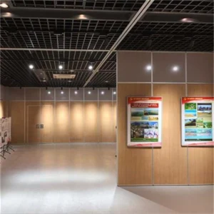 Melamine Moving Partition Wall Sliding Partition Walls System For Exhibition Hall