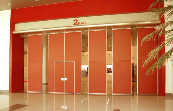 Melamine Moving Partition Wall Sliding Partition Walls System For Exhibition Hall 1