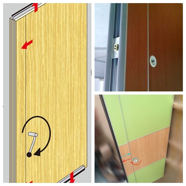 Melamine Soundproof Office Partition Walls For Conference Room 4 Meters Height 4