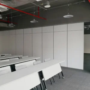 Melamine Surface Acoustic Operable Partition Walls For Conference Room