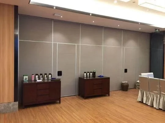 Wooden Sound Proof Partition Wall For Art Gallery / Functional Hall 0