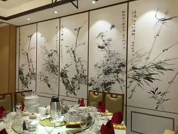 Melamine Surface Folding Panel Partition / Operable Partition Walls 1