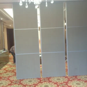 Melamine Surface MDF Wooden Acoustic Partition Wall for Living Room / Office