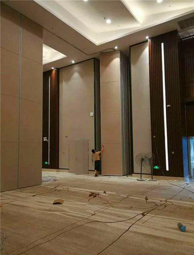 Melamine Surface Movable Wall Systems Soundproof Room Divider Multi Color 1