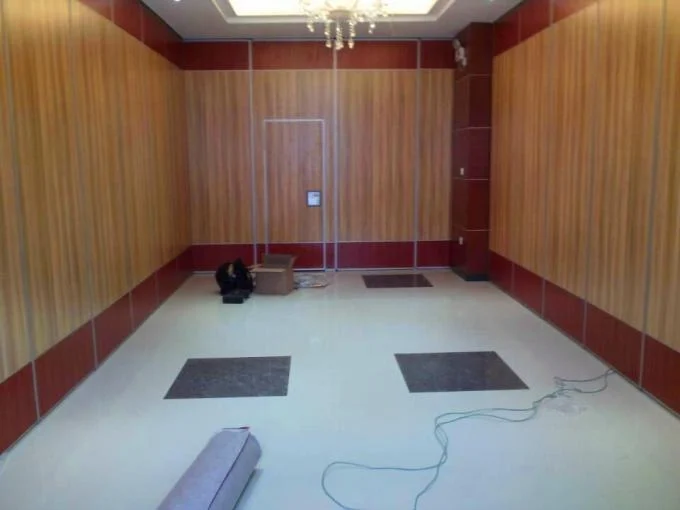 Melamine Surface Office Room Partition , Soundproof Movable Divider Walls 0