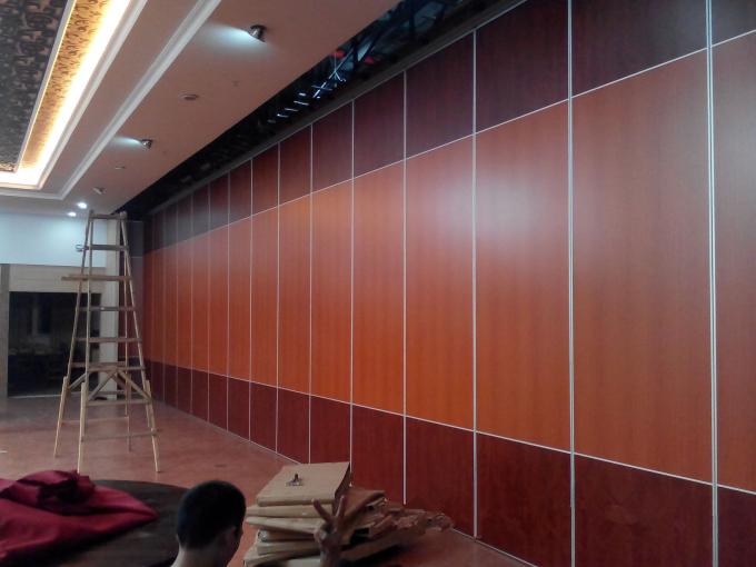 Melamine Surface Operable Sliding Partition Walls For Gym OEM Service 1