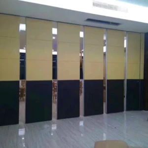 Melamine Surface Operable Sliding Partition Walls For Gym OEM Service