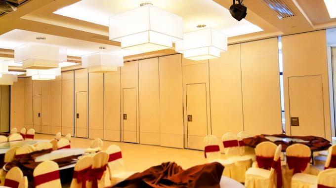 Melamine Surface Soundproof Room Dividers / Classroom Removable Partition Wall 0