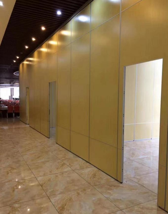 Melamine Surface Wooden Room Dividers For Hotel / Acoustic Soundproofing Panels 0