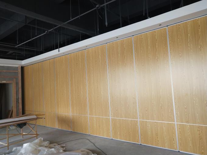 Melmaine Surface Commercial Furniture Folded Office Partitions / Movable Partition Wall 1