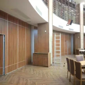Mobile Acoustic Meeting Room Partitions With Aluminum Hanging Suspension System