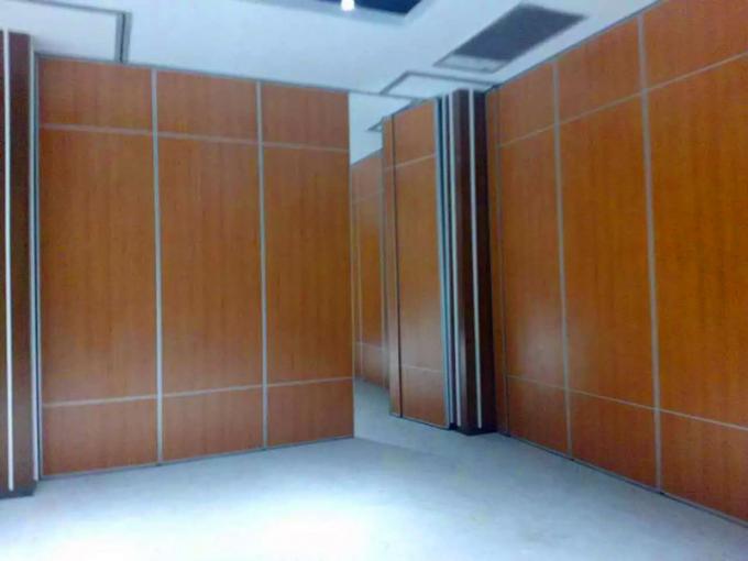 Mobile Acoustic Meeting Room Partitions With Aluminum Hanging Suspension System 0