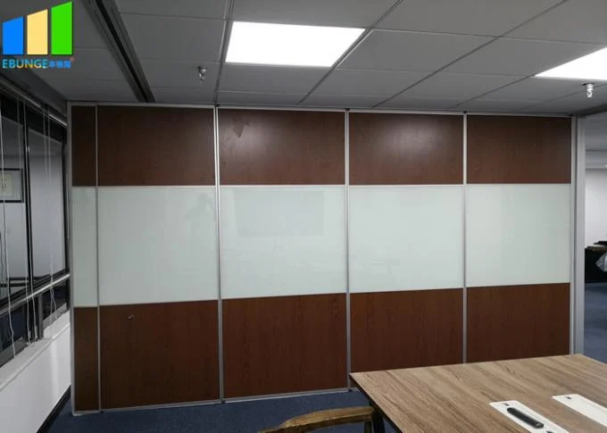 Mobile Acoustic Operable Conference Room Sliding Partition Walls 0